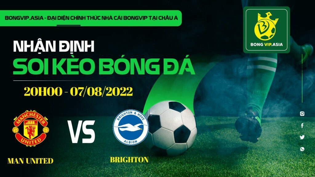 Soi kèo Bongvip Manchester United vs Brighton