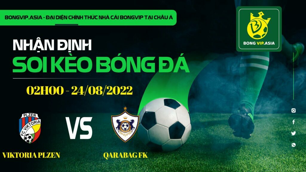 Soi kèo Bongvip Viktoria Plzen vs Qarabag FK