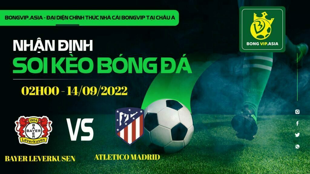 Soi kèo Bongvip Bayer Leverkusen vs Atletico Madrid