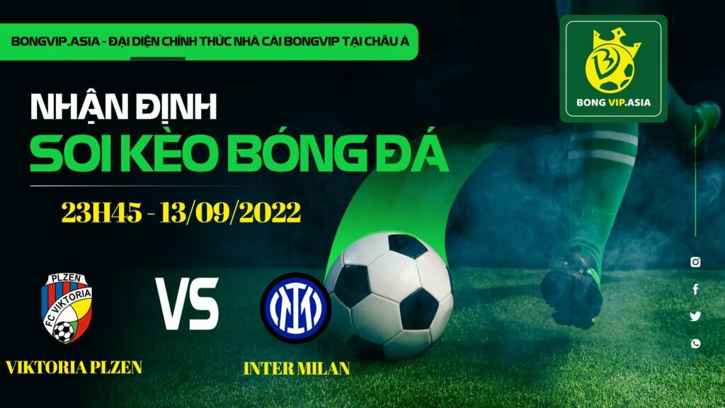 Soi kèo Bongvip Viktoria Plzen vs Inter Milan