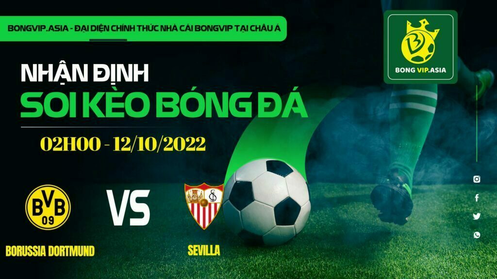 Soi kèo Bongvip Borussia Dortmund vs Sevilla