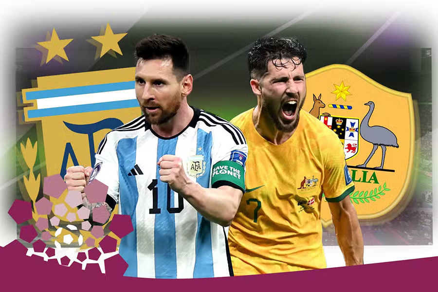 soi kèo thẻ vàng Argentina vs Úc